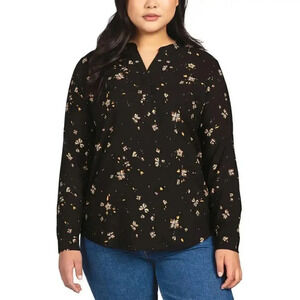 Hilary Radley womens Long Sleeve Blouse